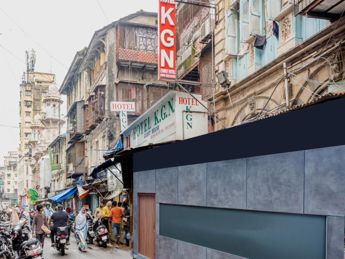 Hotel Kgn Near Cst Railway Station Mumbai And Haj House Mumbai Near Crawford Market Мумбаї Екстер'єр фото