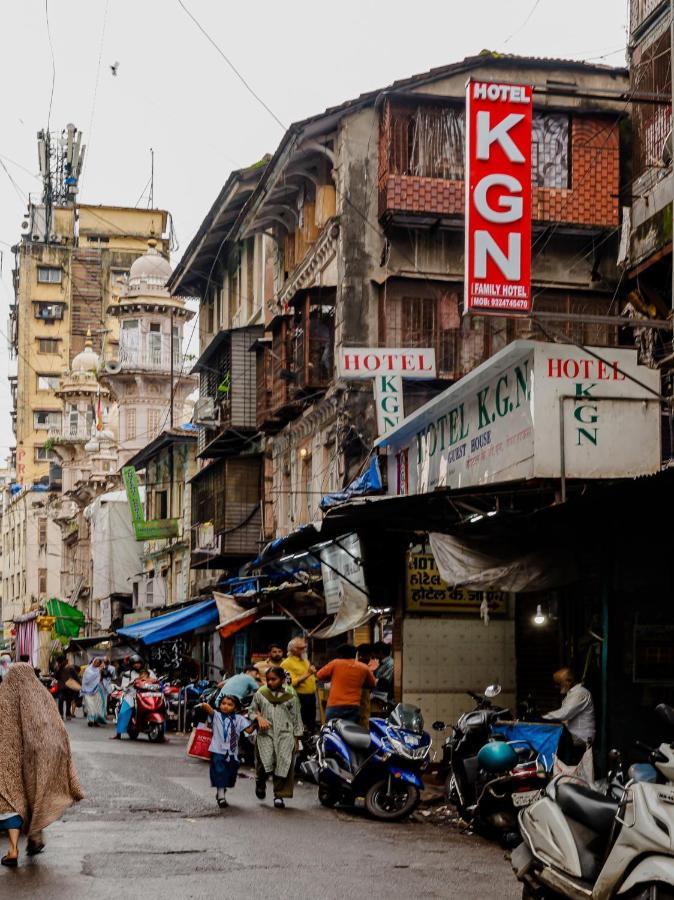 Hotel Kgn Near Cst Railway Station Mumbai And Haj House Mumbai Near Crawford Market Мумбаї Екстер'єр фото